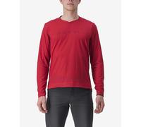 Castelli Trail Tech 2 Long Sleeve Jersey Dark Red - L