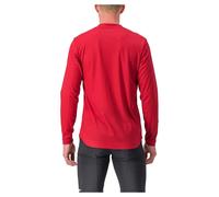 Castelli Trail Tech 2 Long Sleeve T-shirt L Dark Red