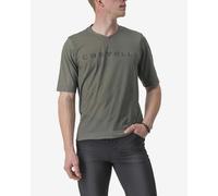 Castelli Trail Tech 2 Short Sleeve Jersey Greenish Grey - S