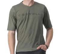 Castelli Trail Tech Tee 2 Short Sleeve Jersey - SS23 - Forest Grey / Large