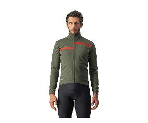 Castelli Transition 2 Military Green Jacket, Size S