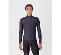 Castelli Tutto Nano RoS Rosso Corsa Long Sleeve Jersey Dark Grey Red - L