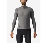 Castelli Tutto Nano RoS Rosso Corsa Long Sleeve Jersey Nickel Grey - S