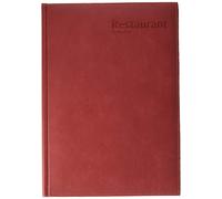 Castelli U07/24-391 A4 Restaurant Booking Diary, Red,297mm H x 210mm W