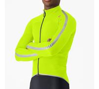 Castelli Ultra Rain Cape - AW24 - Electric Lime / Silver Reflex / Medium
