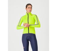 Castelli Ultra Waterproof Jacket Acid Yellow Women - M