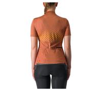 Castelli Unilimited Sentiero Short Sleeve Jersey S Mocha / Goldenrod