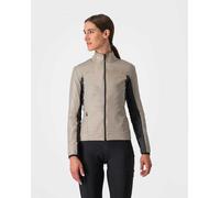 Castelli Unlimited 2 windbreaker jacket light beige black Women - XL