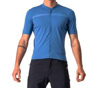 Castelli Unlimited Allroad Short Sleeve Cycling Jersey - Cobalt Blue / Small