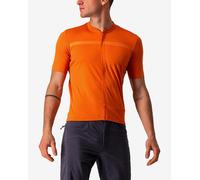 Castelli Unlimited Allroad Short Sleeve Jersey Rust Orange - M
