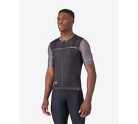 Castelli Unlimited Endurance 2 Short Sleeve Jersey - Light Black / Smoky Grey / Ivory / Small