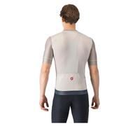 Castelli Unlimited Endurance 2 Short Sleeve Jersey 2XL Silver Moon / Dark Silver / Electric Lime
