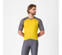 Castelli Unlimited Endurance 3 Short Sleeve Cycling Jersey Mango Mojito/Smoky Grey-Elmwood