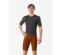 Castelli Unlimited Endurance Bib Shorts brown orange - L