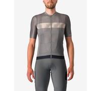 Castelli Unlimited Endurance Short Sleeve Jersey Grey Iron Grey Clay - M