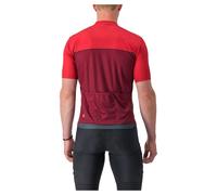 Castelli Unlimited Entrata Short Sleeve Jersey S Dark Red / Bordeaux