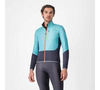 Castelli Unlimited Jacket Pool Blue/Dark Grey