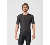 Castelli Unlimited Pro 2 Rosso Corsa Short Sleeve Jersey Black - XL