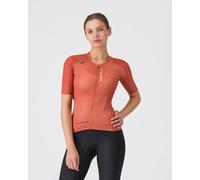 Castelli Unlimited Pro 2 Short Sleeve Jersey Orange S Woman
