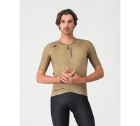 Castelli Unlimited Pro 2 Short Sleeve Jersey Light Brown - L
