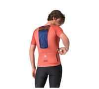 Castelli Unlimited Pro 2 Short Sleeve Jersey Orange 3XL Men 3XL Red Paprika