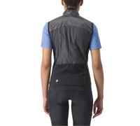 Castelli Unlimited Puffy Gilet L Dark Heather Grey / Red