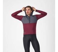 Castelli Unlimited Roam Hoodie Bordeaux/Lead Grey