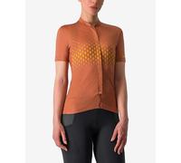 Castelli Unlimited Sentiero 3 Short Sleeve Jersey Mocha Brown Women - M