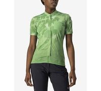 Castelli Unlimited Sentiero Short Sleeve Jersey Emerald Green Women - S