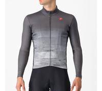 Castelli Unlimited Thermal Long Sleeve Jersey - Dark Grey / Silver Grey / Small