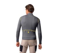 Castelli Unlimited Trail 2 Long Sleeve Jersey M Smoky Gray / Mango Mojito