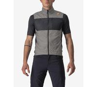 Castelli Unlimited Windproof Vest Nickel Grey Dark Grey - XXL