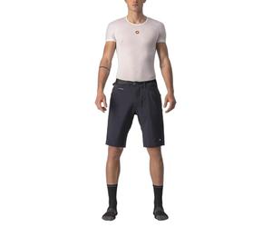 CASTELLI UNLTD Trail Baggy - Men’s MTB Shorts, Durable and Breathable, Perfect for Trail and Gravel Black