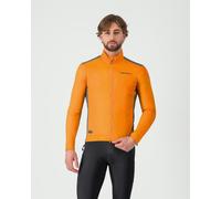 Castelli Unltd Trail Windproof Jacket Orange Dark Grey - S