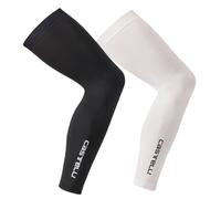 Castelli UPF 50+ Light Leg 2 Sleeves - SS25 - White / Large