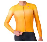 Castelli - UPF Long Sleeve Jersey - Cycling jersey size L, orange