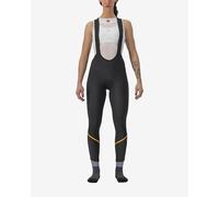 Castelli Velocissima Drop Tail Bib Tights Black Orange Women - L