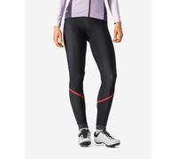 Castelli Velocissima Drop Tail bib tights intense black red Women - L