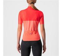 Castelli Velocissima Short Sleeve Cycling Jersey Coral Flash/Brilliant Pink