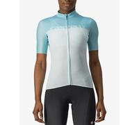 Castelli Velocissima Short Sleeve Jersey Light Blue Women - S