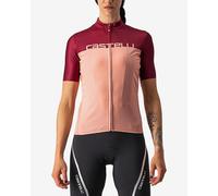 Castelli Velocissima Short Sleeve Jersey Light Pink Lilac Women - M
