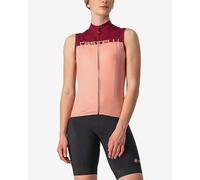 Castelli Velocissima Sleeveless Jersey Light Pink Lilac Women - L