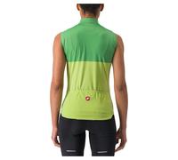 Castelli Velocissima Sleeveless Jersey Glossy Lime Green Women - XL