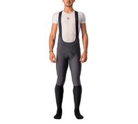 Castelli Velocissimo 5 Long Tights Dark Gray Silver Reflex, Size S