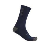 Castelli Venti Soft Merino Blue Grey Socks, Size XXL