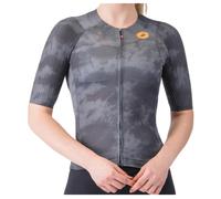 Castelli Aero Race 8s Short Sleeve Jersey Grey M Woman M Dark Grey