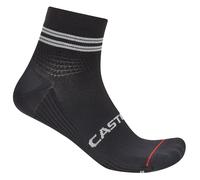 Castelli - Women's Anima 7 Sock - Cycling socks size 35-38, black/grey