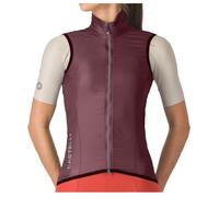 Castelli Aria 2 Wind Vest Burgundy Women - M