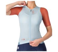 Castelli Corretto Short Sleeve Jersey Blue S Woman