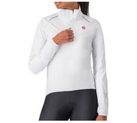 Castelli - Women's Emergency 3 Rain Jacket - Cycling jacket size M, white/grey